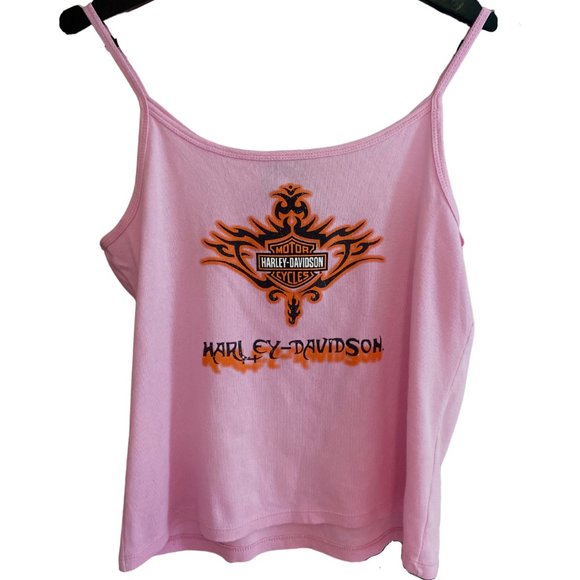 Y2K Harley Davidson Tank Top - Picture 1 of 4